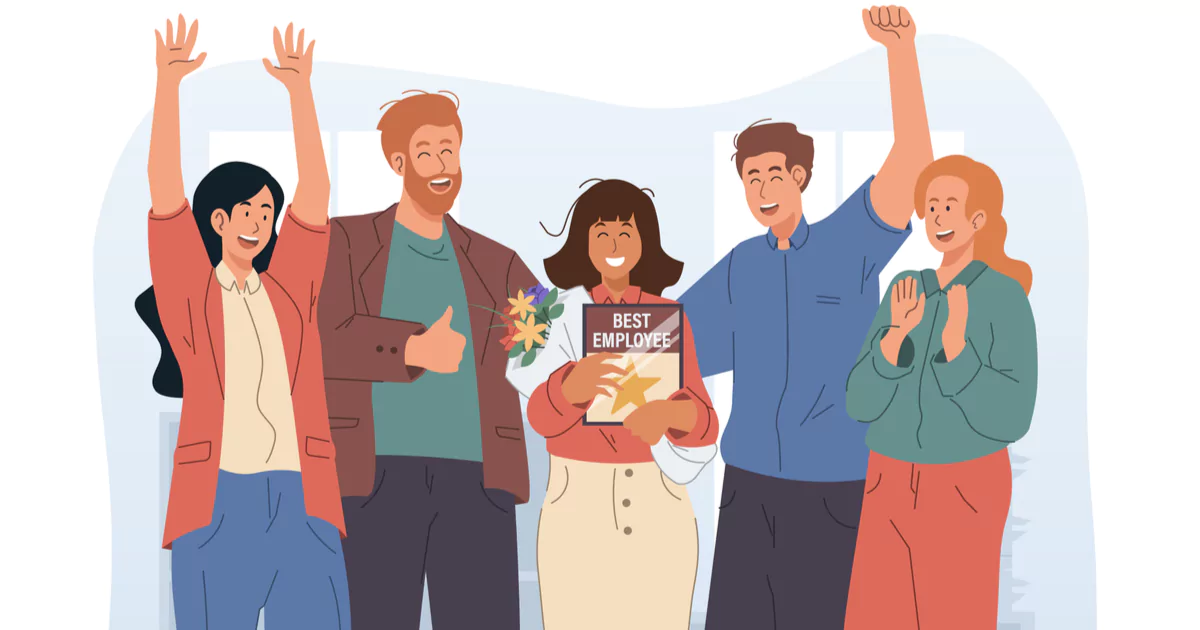 best-employee-award-vector best employee award vector