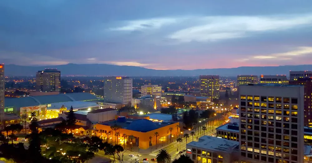 san jose skyline