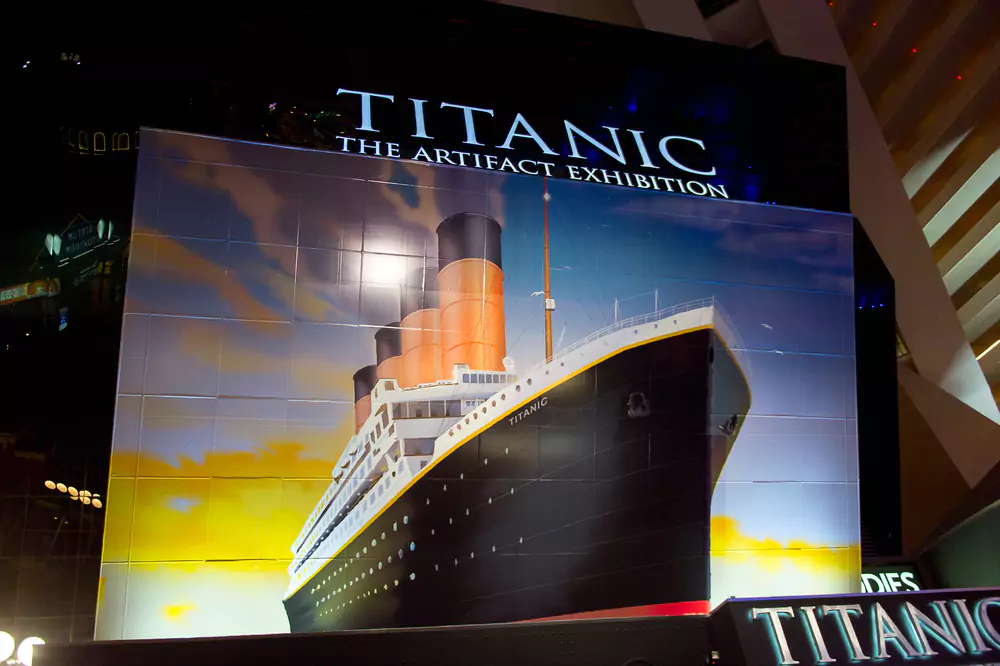 titanic exhibition
