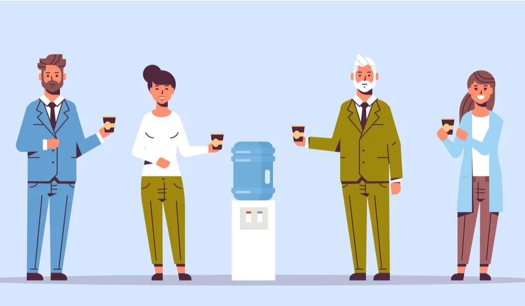 The Virtual Water Cooler | Why you need it + how to do it